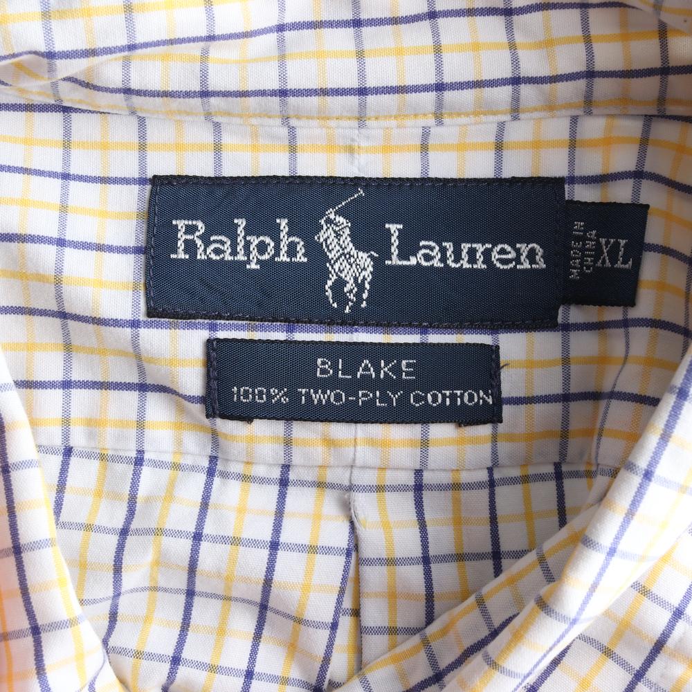 폴로 랄프 로렌 옐로우 블레이크 투플라이 셔츠 이미지 5