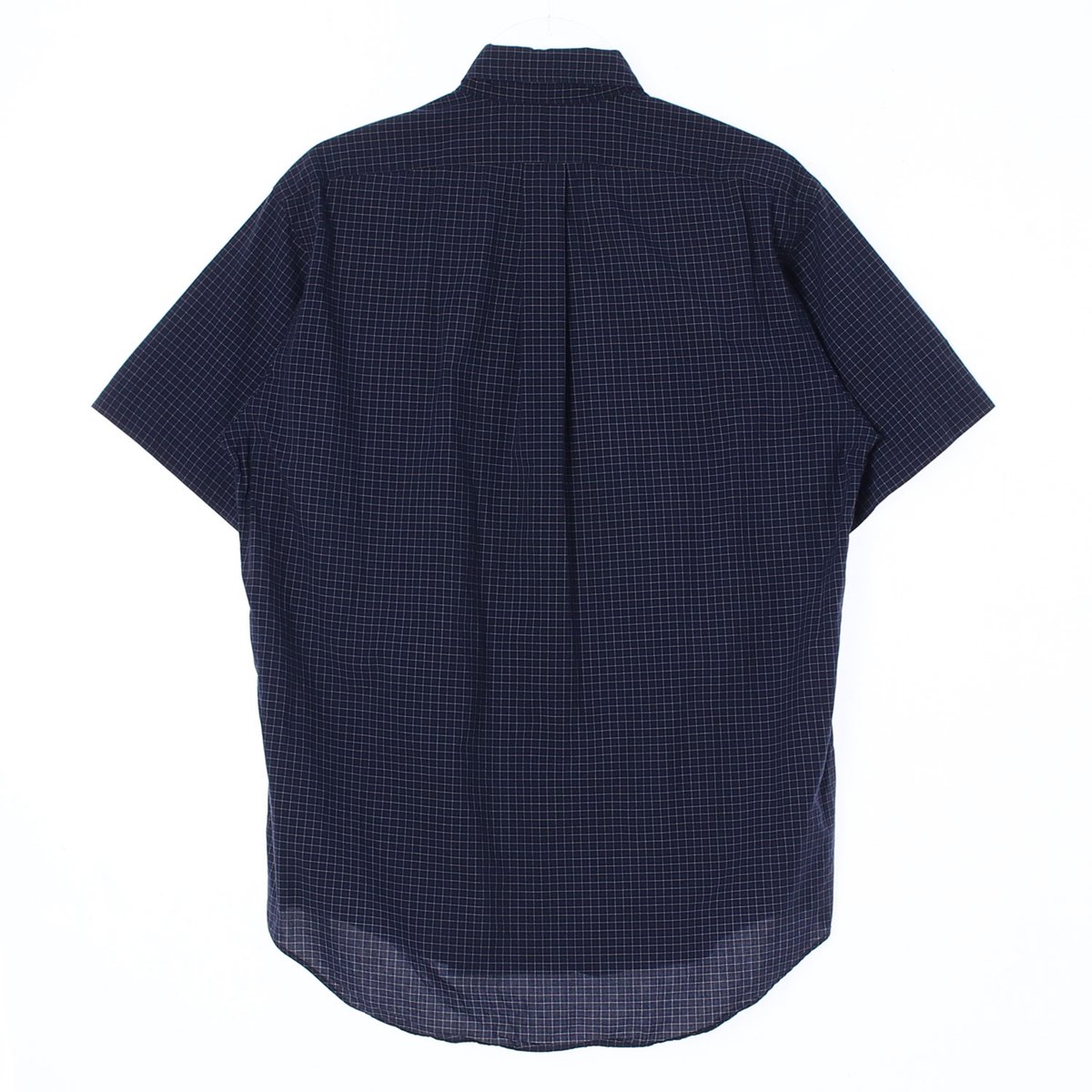 폴로 랄프 로렌 네이비 체크 블레이크 반팔 셔츠 이미지 4