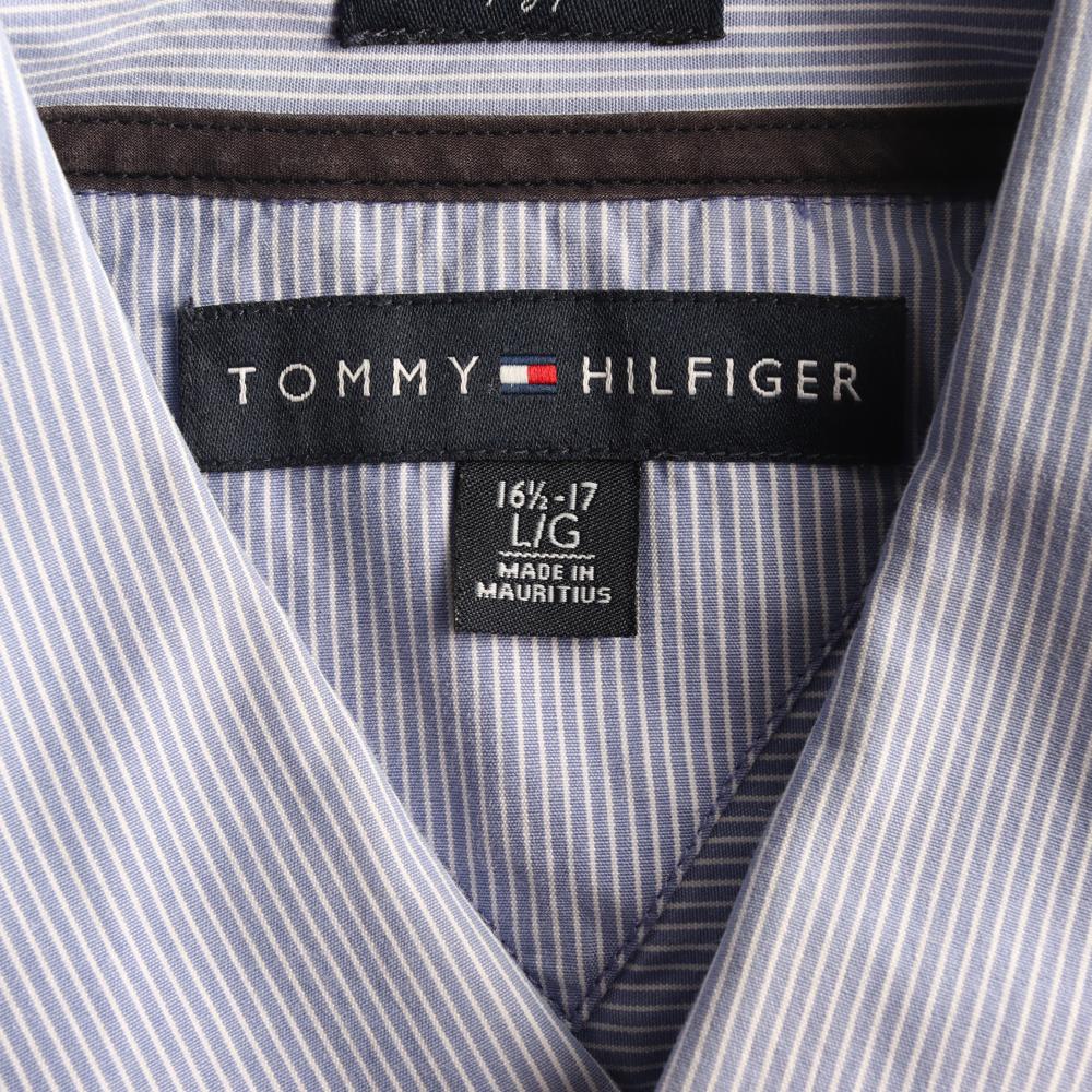 타미힐피거 스카이블루 포켓 80's 셔츠 이미지 5