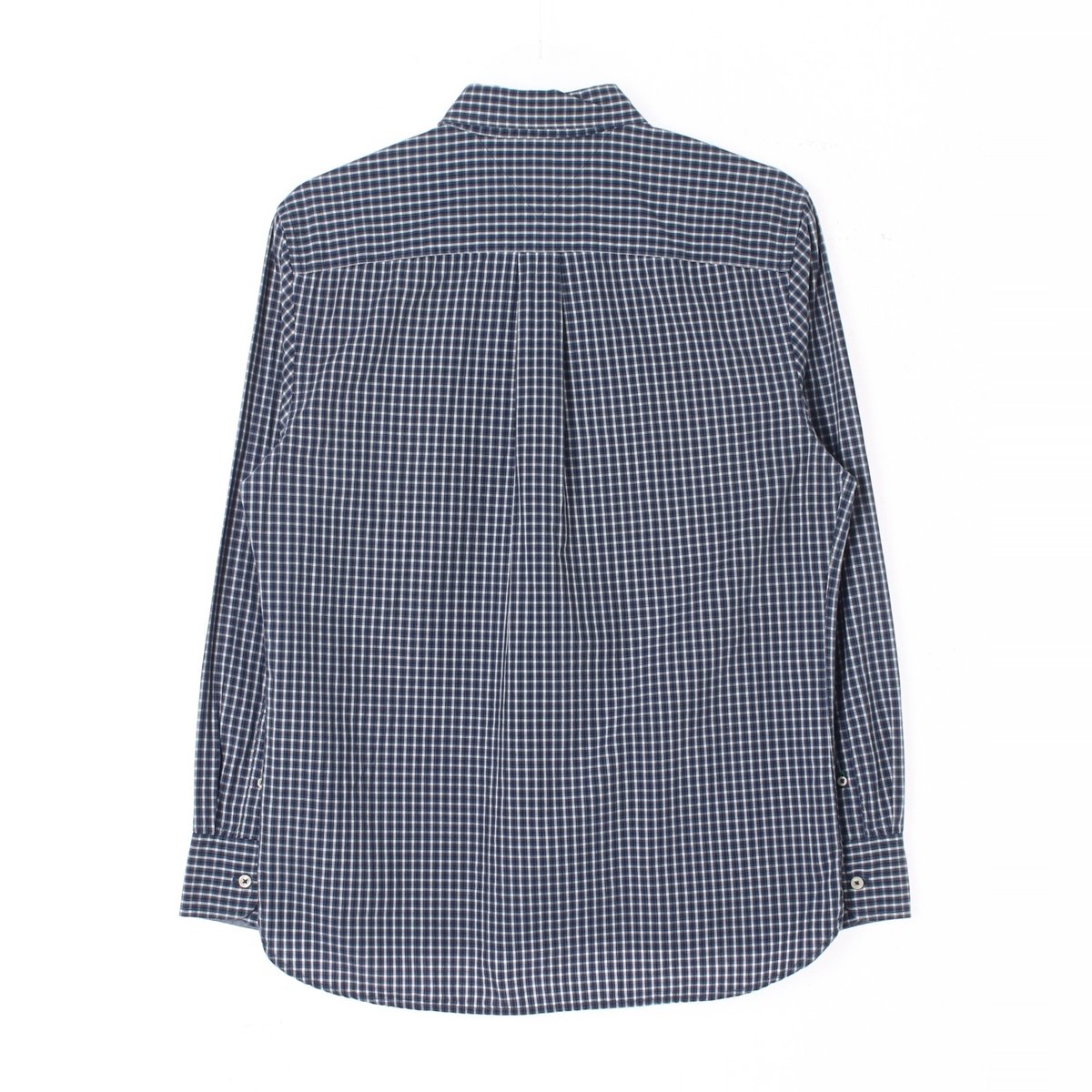타미힐피거 네이비 체크 포켓 커스텀핏 셔츠 이미지 4