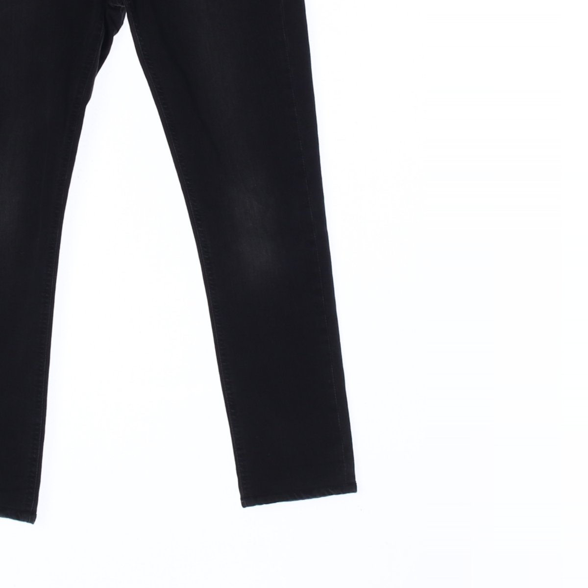 누디진 다크그레이 데님 진 청바지 이미지 3