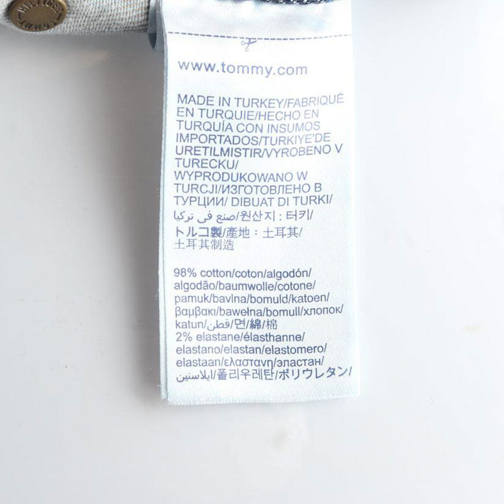 타미힐피거 진청 워싱 일자핏 청바지 이미지 6