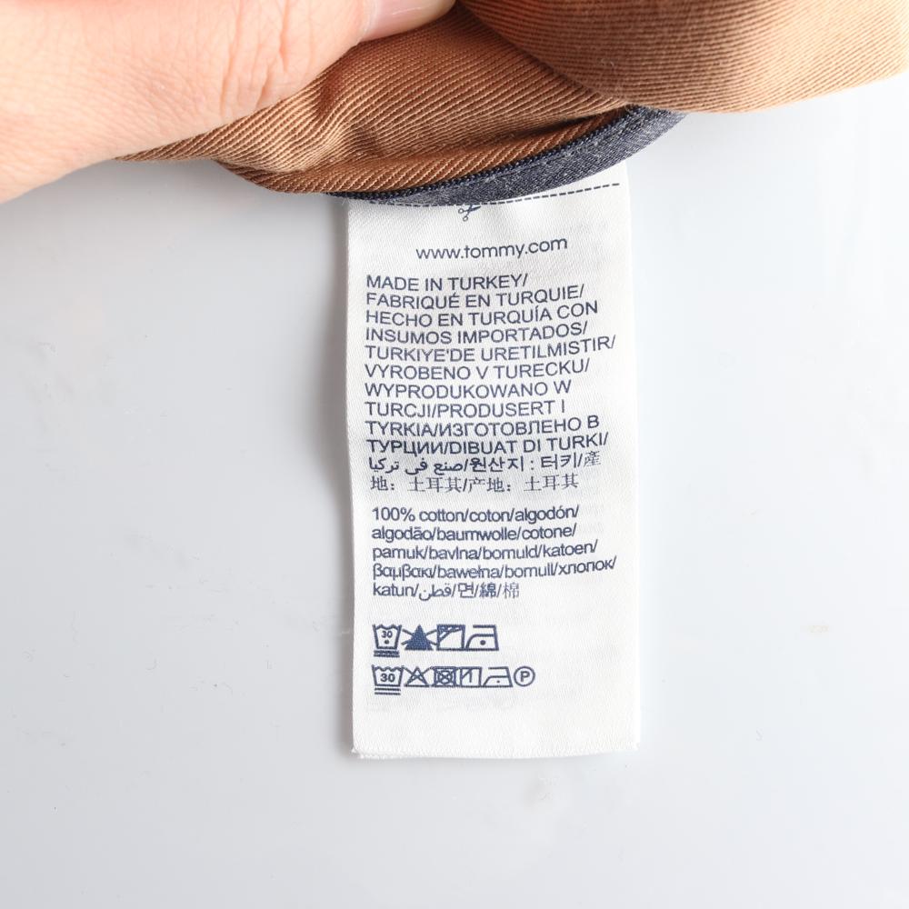 타미힐피거 브라운 뒷밴딩 빅포켓 치노팬츠 이미지 5