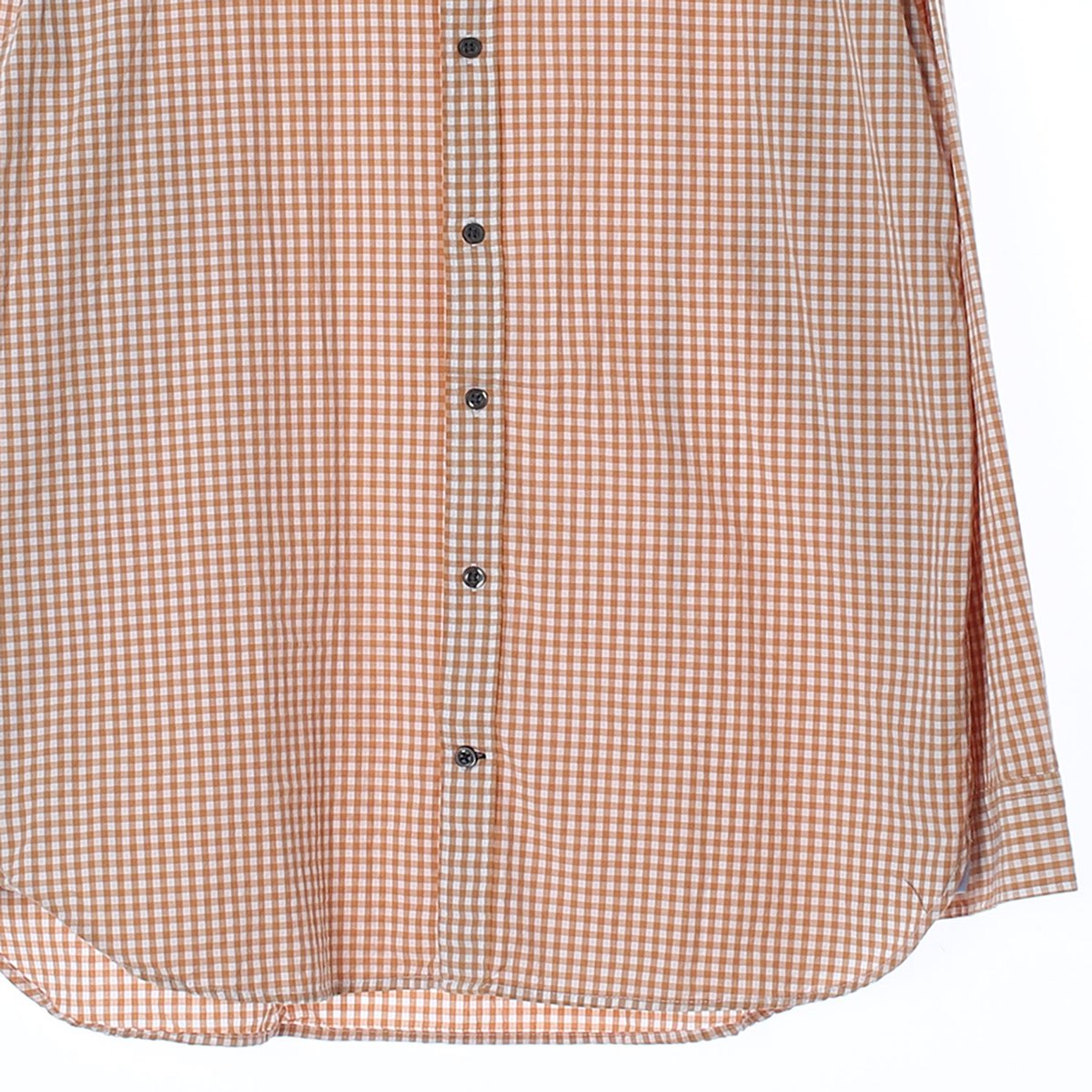 타미힐피거 브라운 깅엄체크 셔츠 이미지 3