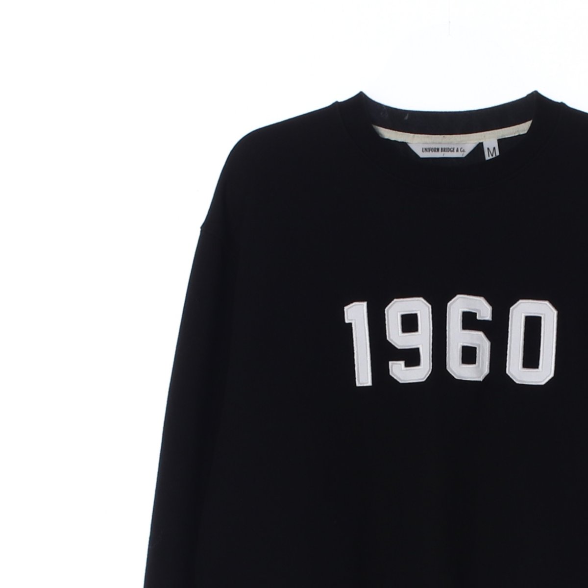 유니폼브릿지 블랙 1960 맨투맨 스웨트셔츠 이미지 2