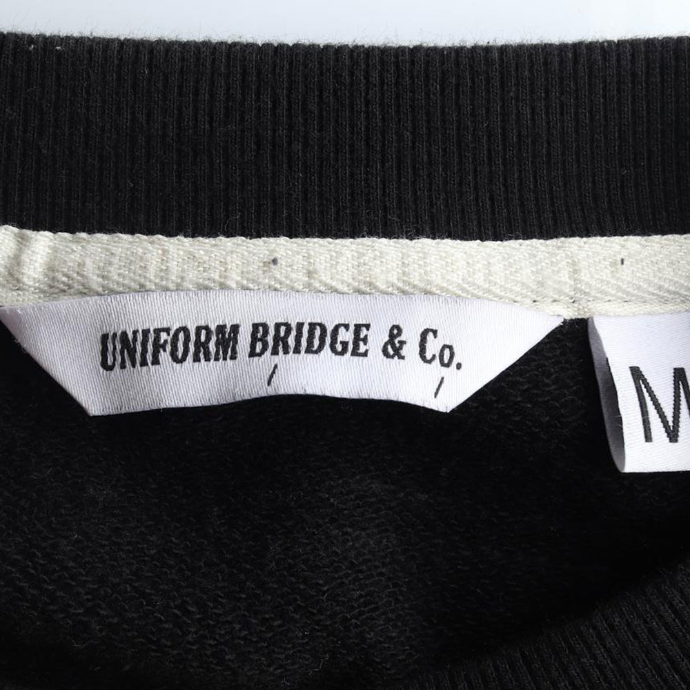 유니폼브릿지 블랙 1960 맨투맨 스웨트셔츠 이미지 5