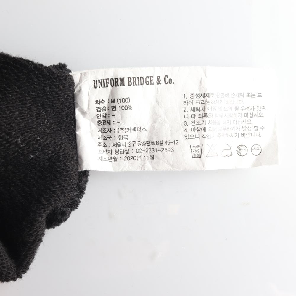유니폼브릿지 블랙 1960 맨투맨 스웨트셔츠 이미지 6