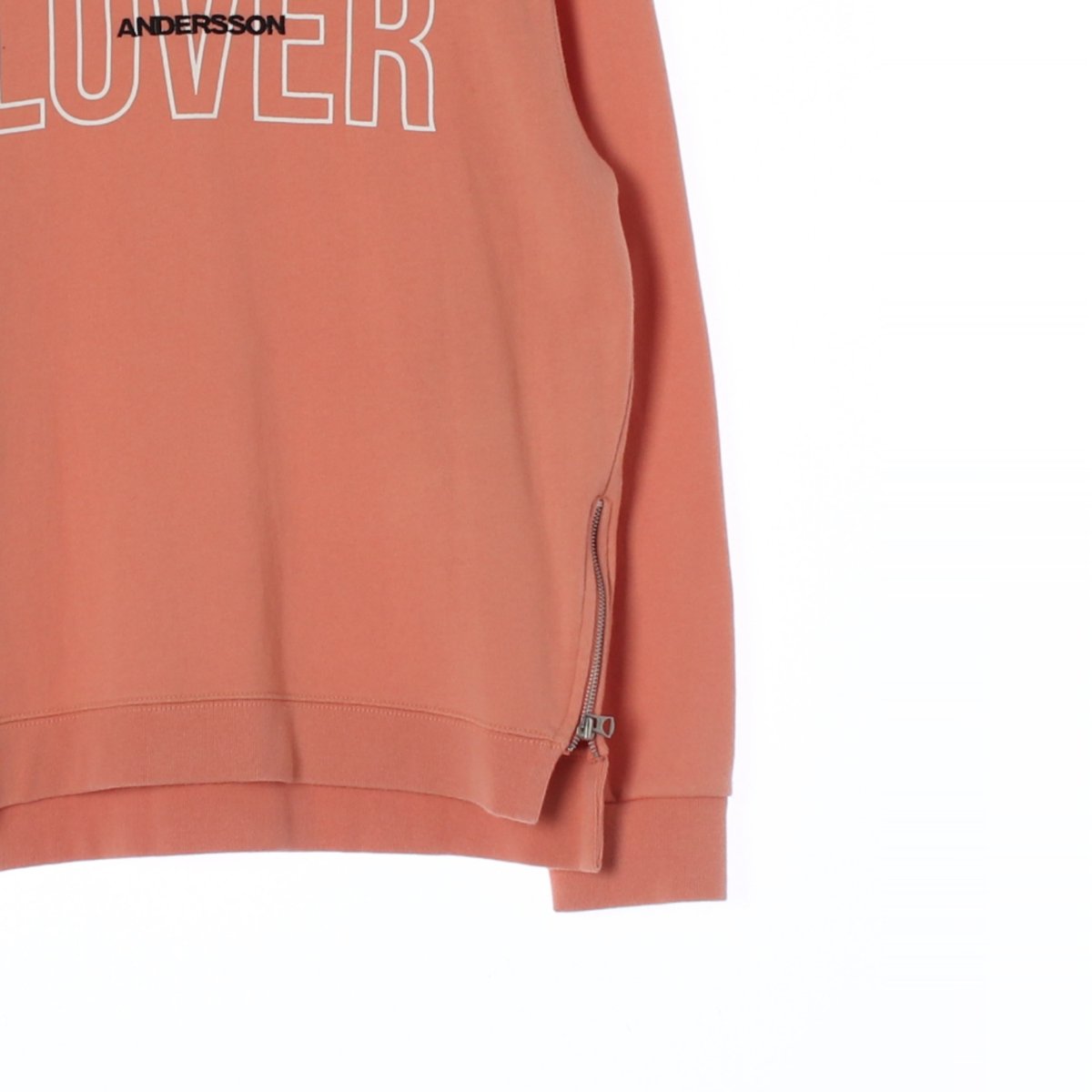 앤더슨벨 코랄 LOVER 맨투맨 스웨트셔츠 이미지 3