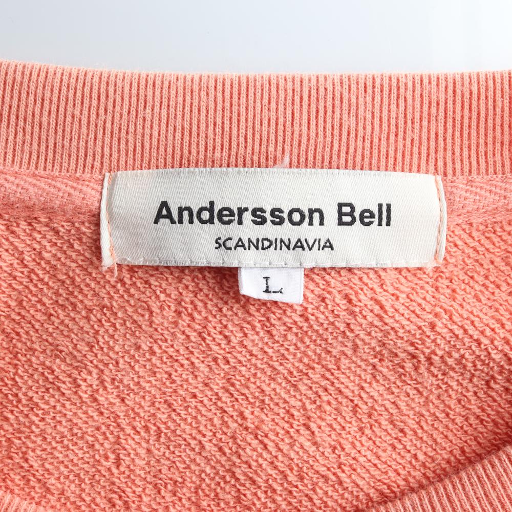 앤더슨벨 코랄 LOVER 맨투맨 스웨트셔츠 이미지 5