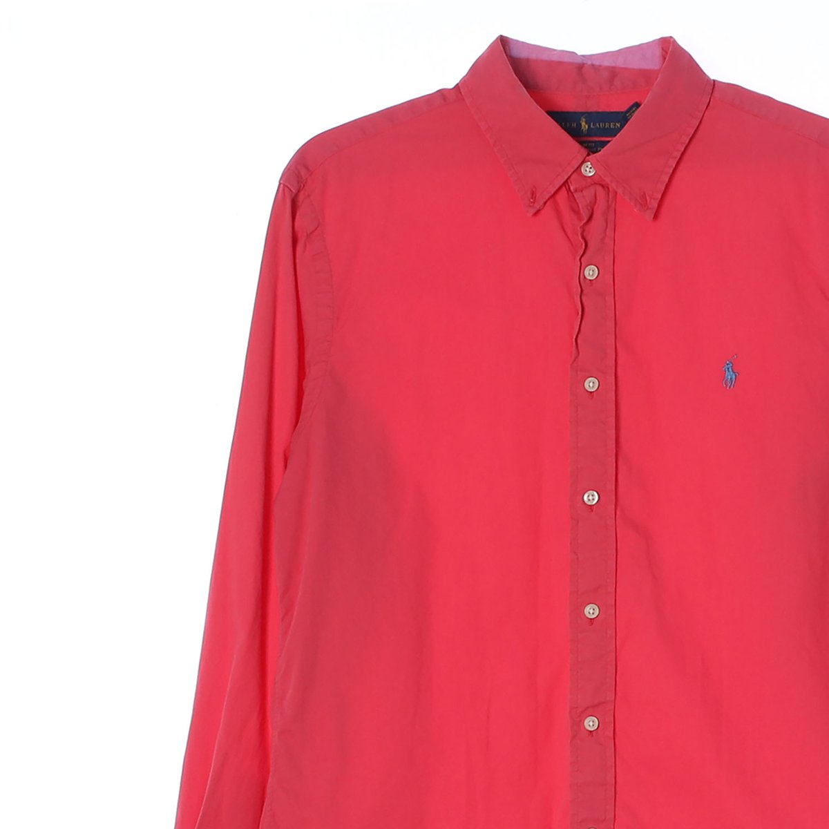 폴로 랄프 로렌 진핑크 슬림핏 셔츠 이미지 2
