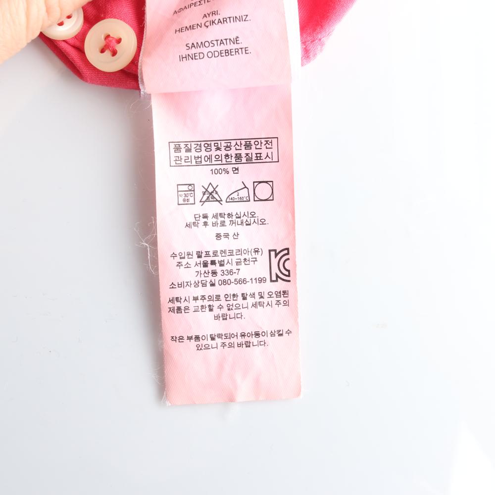 폴로 랄프 로렌 진핑크 슬림핏 셔츠 이미지 6