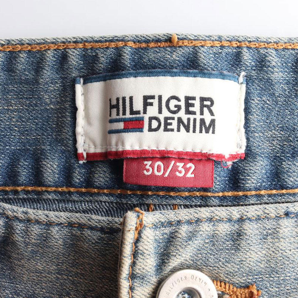 타미힐피거 연청 워싱 데님 진 청바지 이미지 5