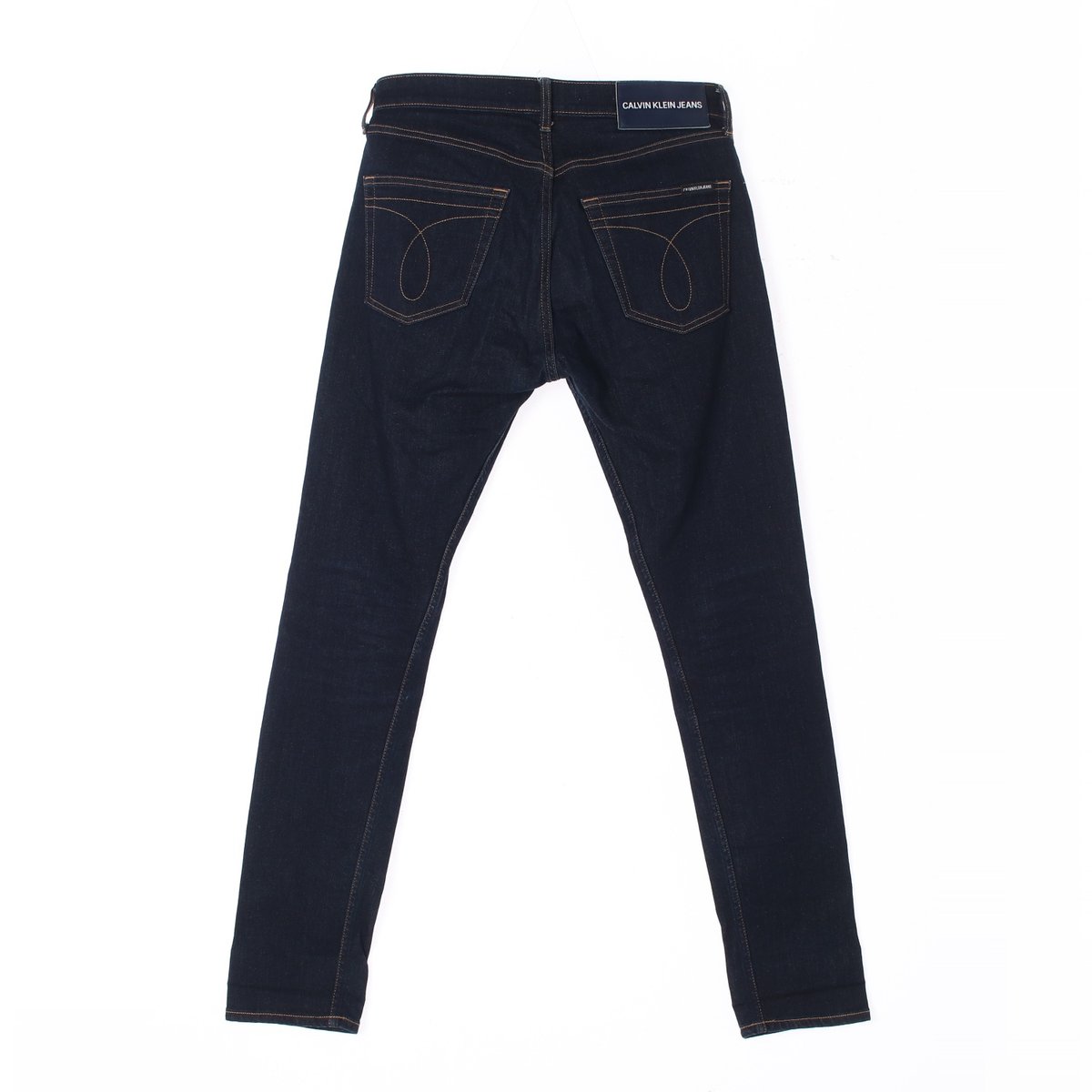 캘빈클라인 진 진청 생지 슬림핏 데님 청바지 이미지 4