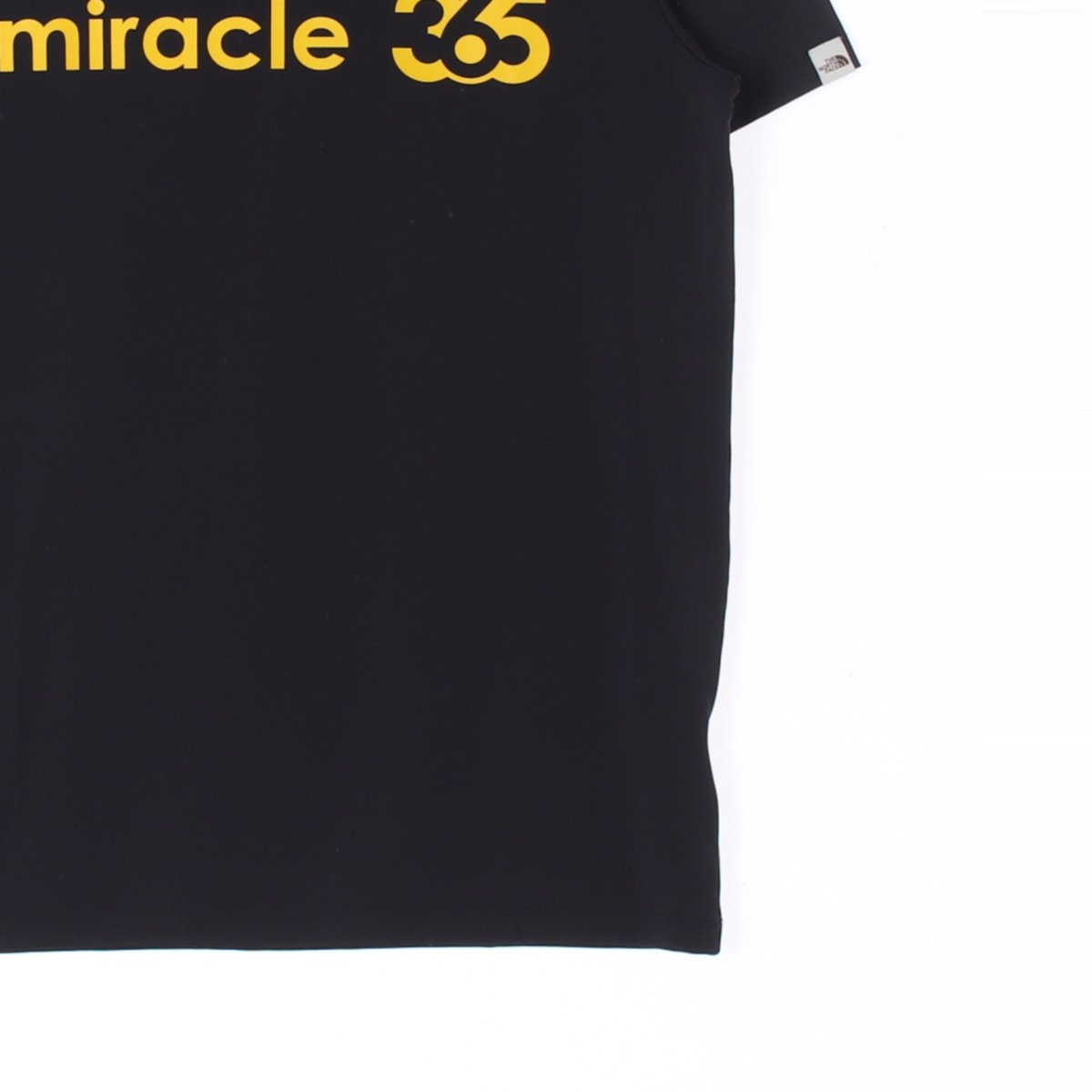 노스페이스 블랙 미라클365 반팔 라운드 티셔츠 이미지 3