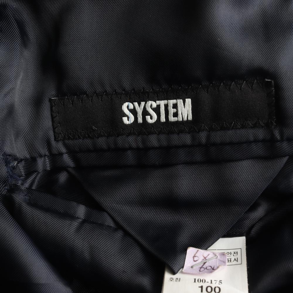 시스템 울캐시미어 양가죽배색 싱글코트 이미지 6