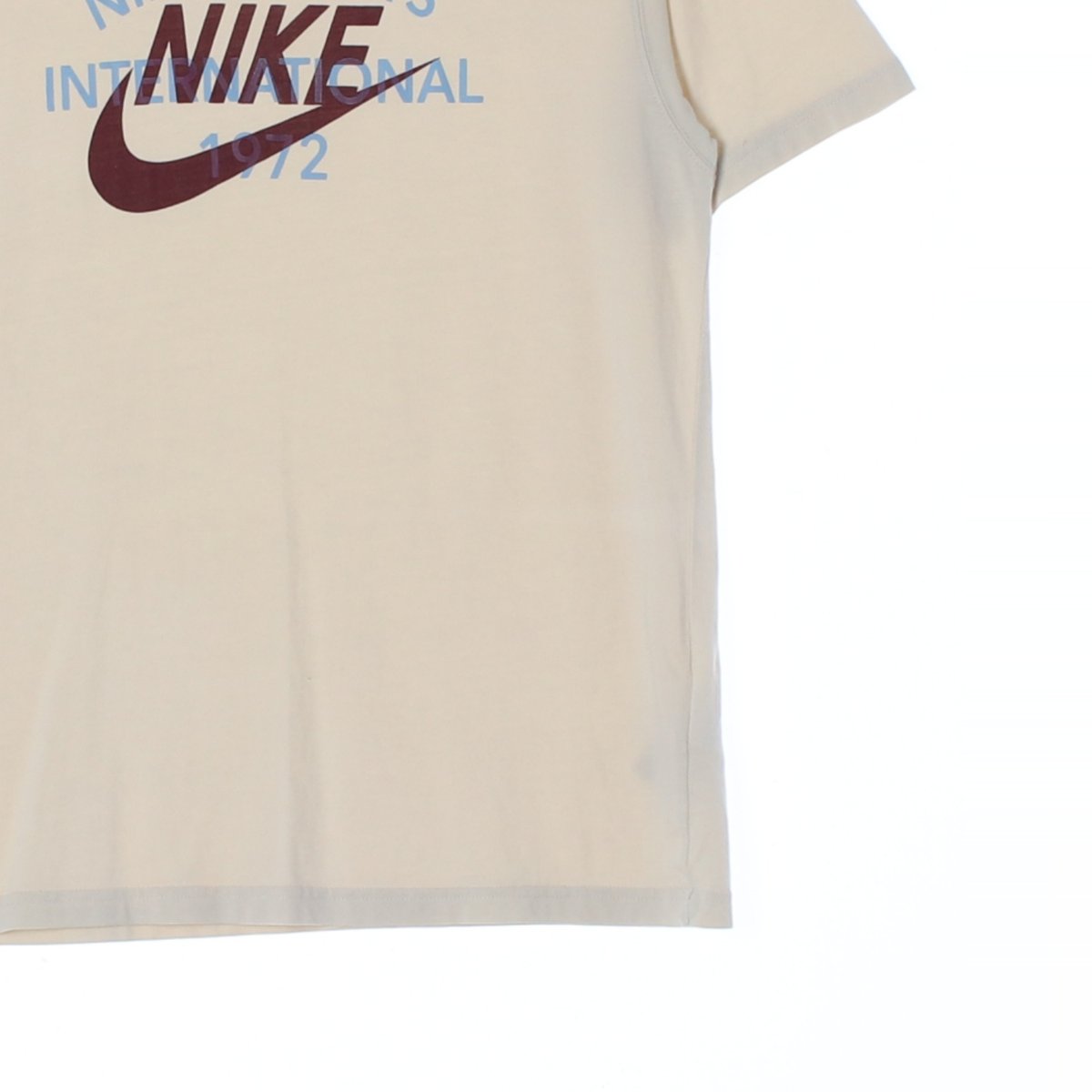 나이키 연베이지 루즈핏 반팔 라운드 티셔츠 이미지 3