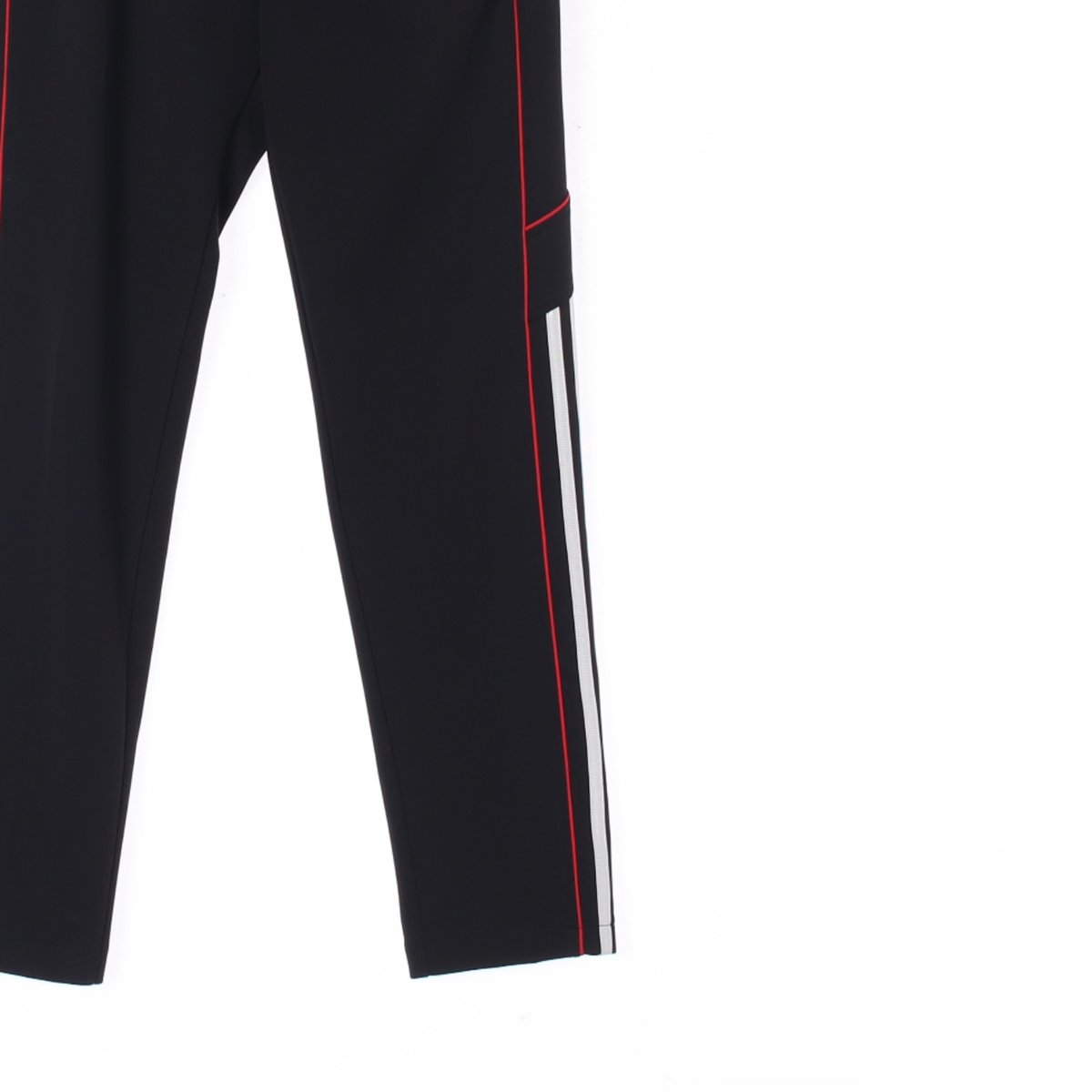 아디다스 블랙 레드스티치 트레이닝 바지 스웨트팬츠 이미지 3