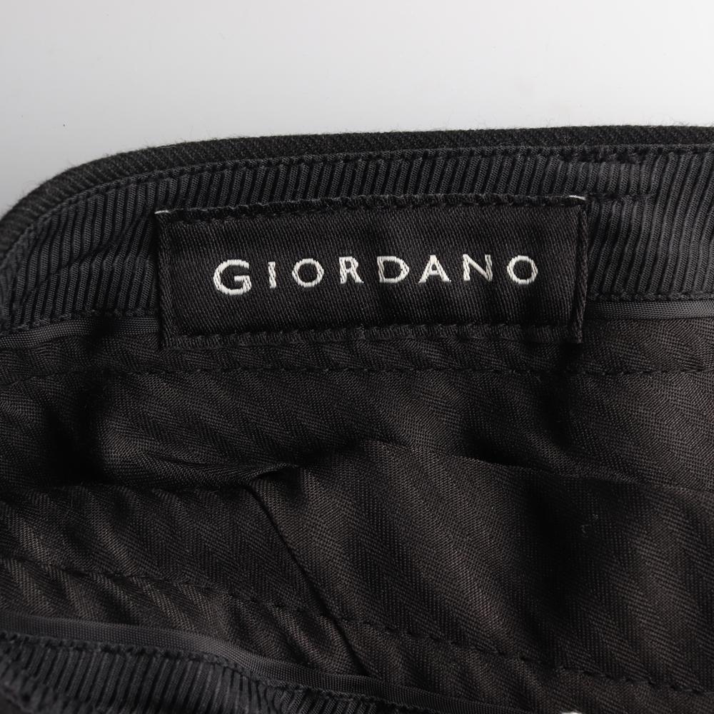 지오다노 블랙 테이퍼드 슬랙스 이미지 5