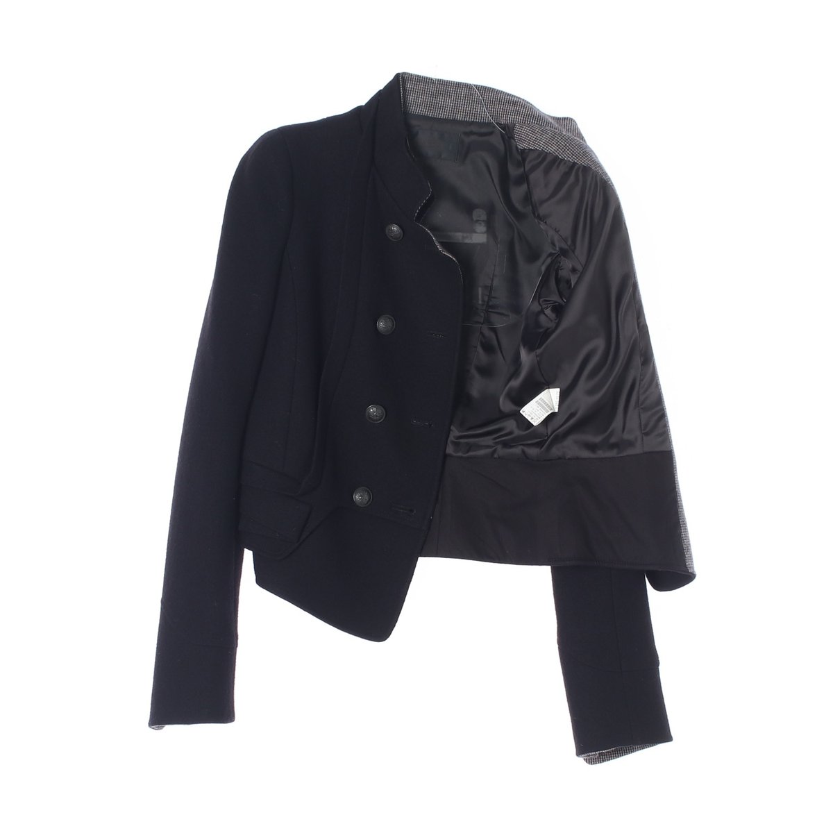 시스템 울100% 숏코트 밀리터리재킷 이미지 4