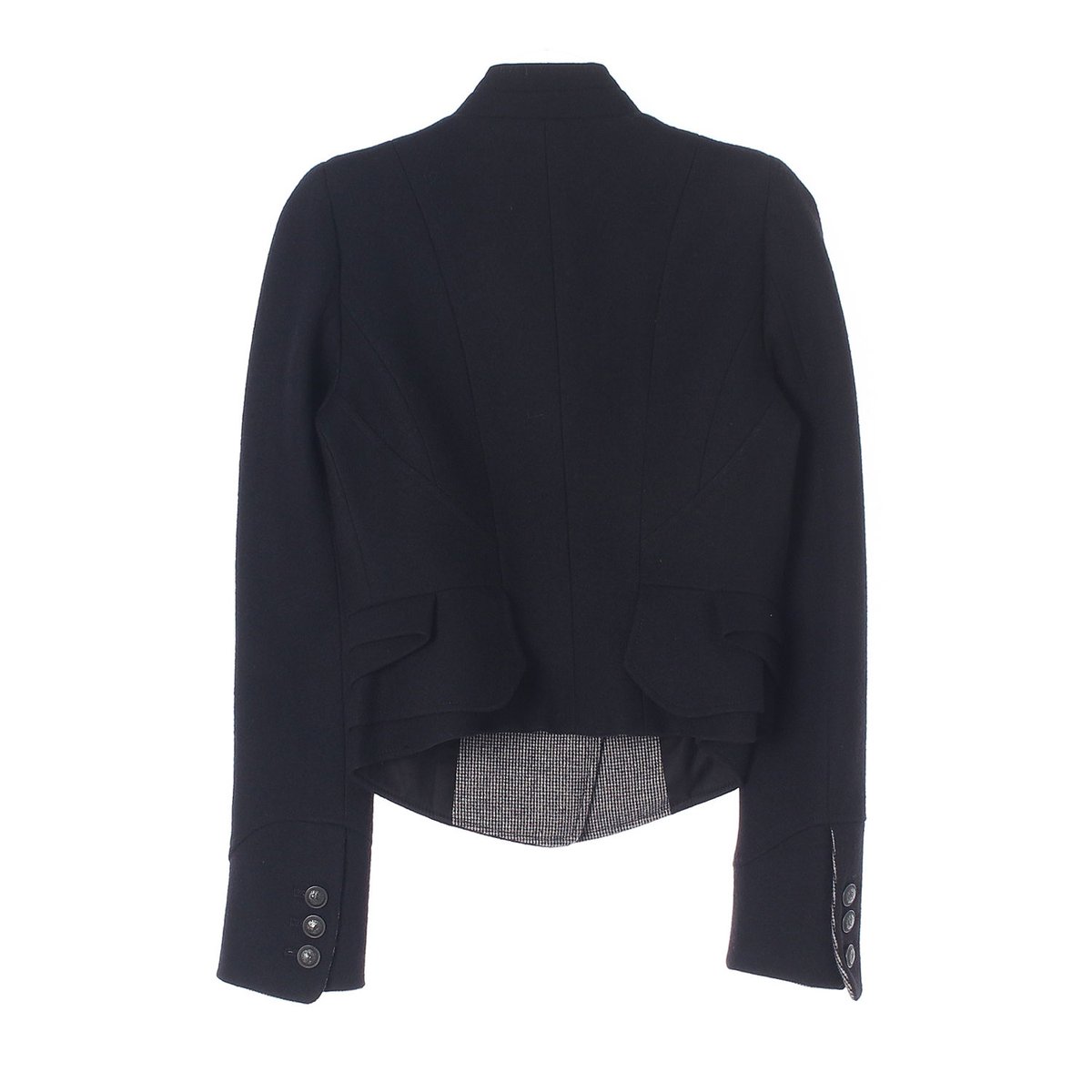 시스템 울100% 숏코트 밀리터리재킷 이미지 5