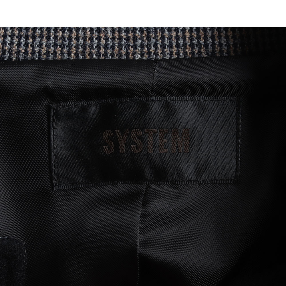 시스템 울100% 숏코트 밀리터리재킷 이미지 6