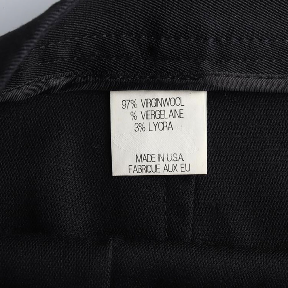 띠어리 버진울97% 블랙 베이직 정장 스커트 이미지 6
