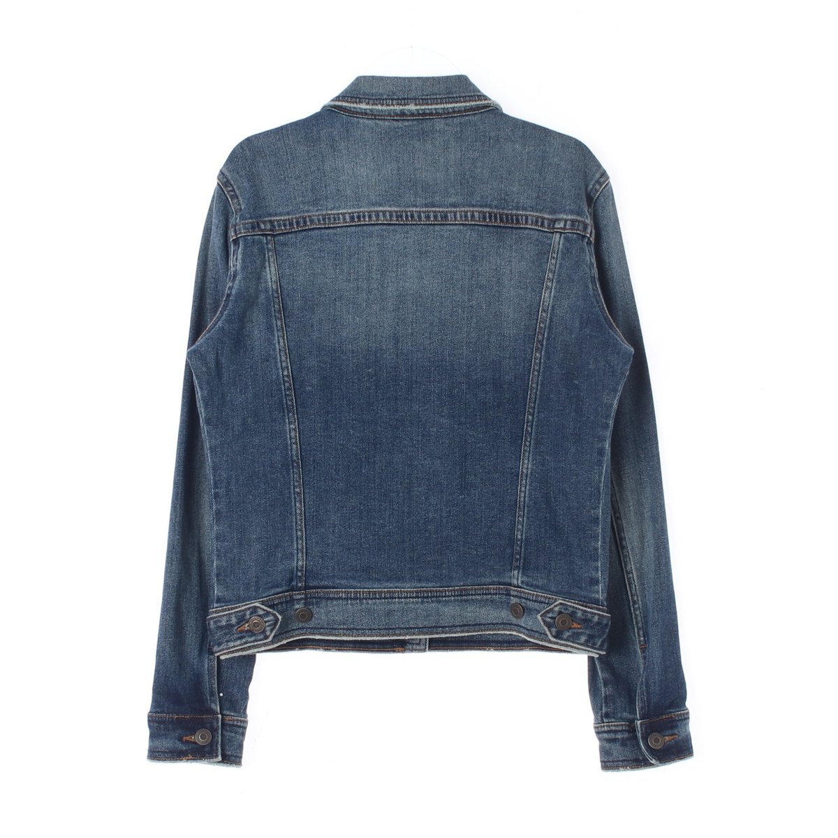자라 중청 베이직 데님재킷 이미지 4