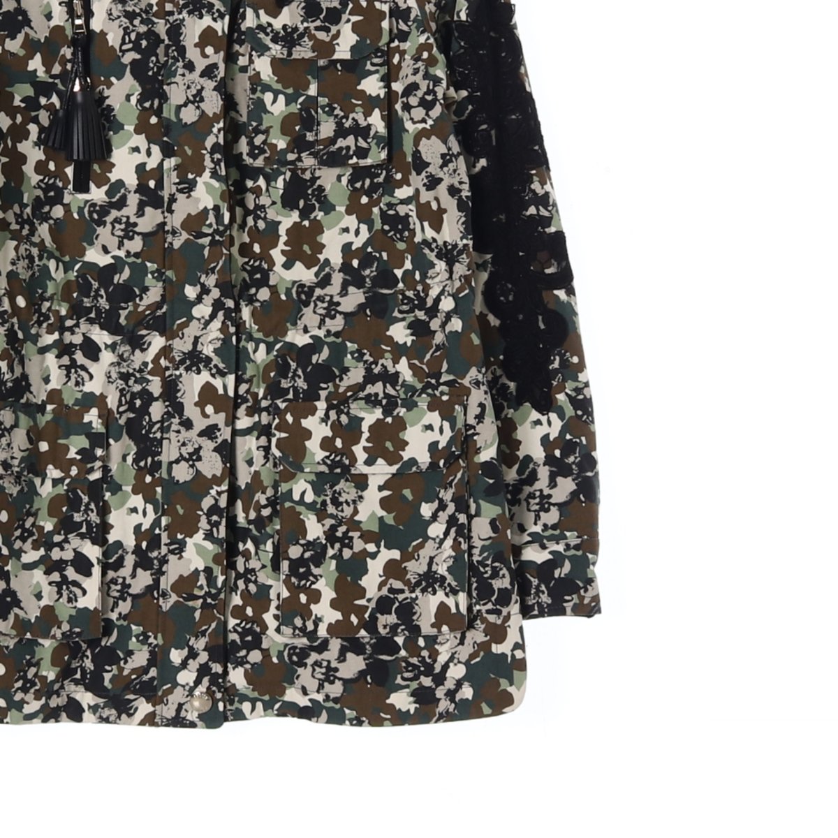 에고이스트 카모플라쥬 태슬 야상 바람막이 점퍼 이미지 3