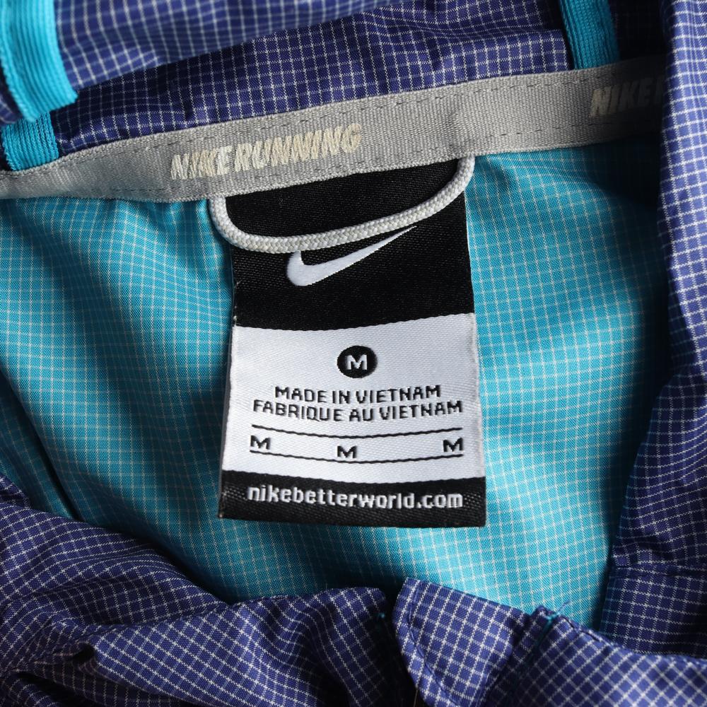 나이키 러닝 퍼플블루 후드 집업 바람막이 이미지 6