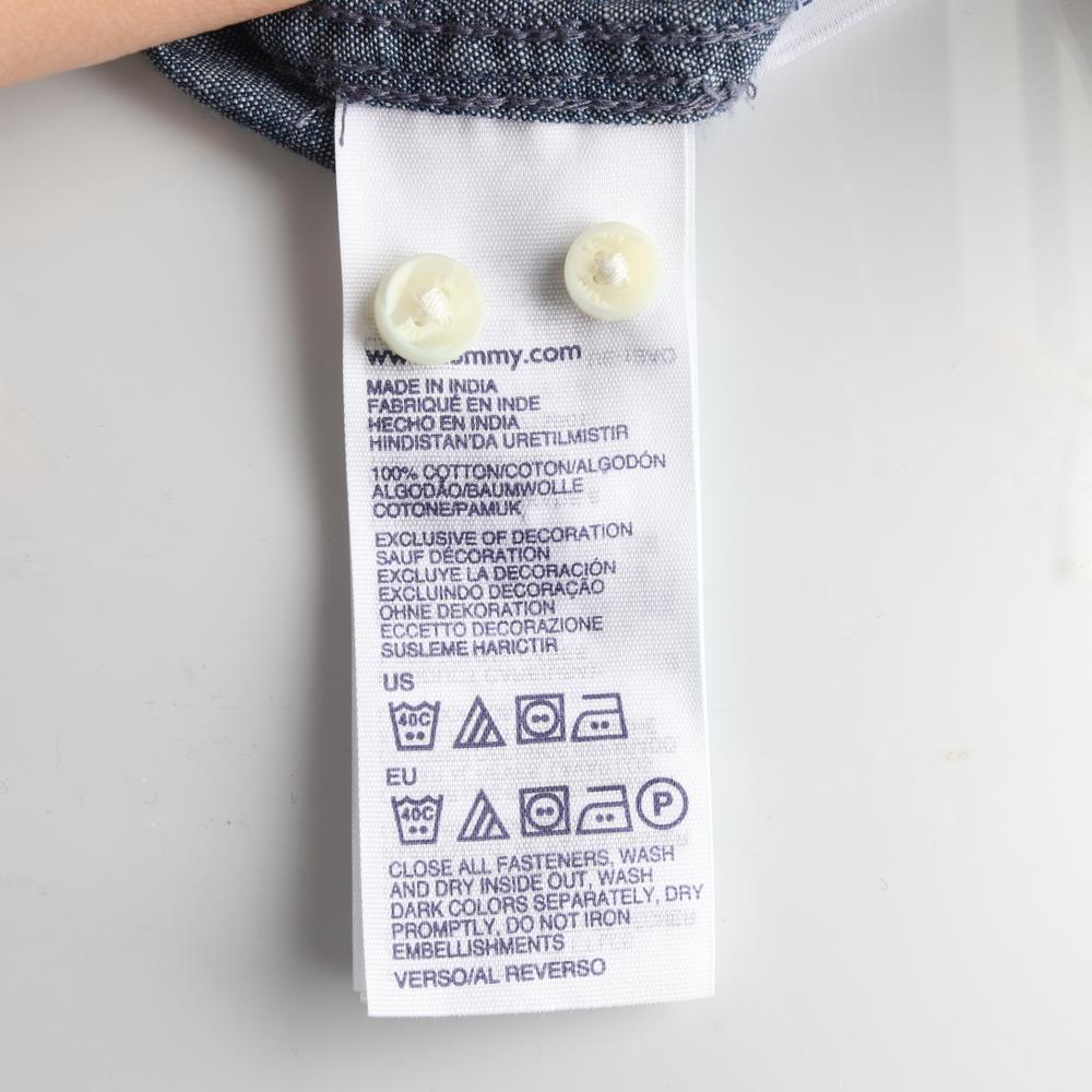 타미힐피거 데님 패치 클래식핏 셔츠 이미지 6