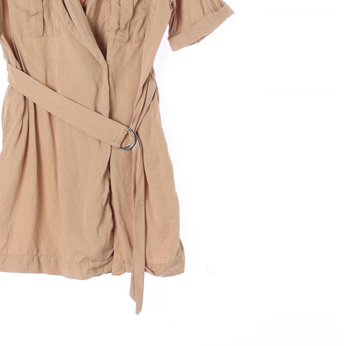 자라 베이지 벨트 사파리 점프수트 이미지 3