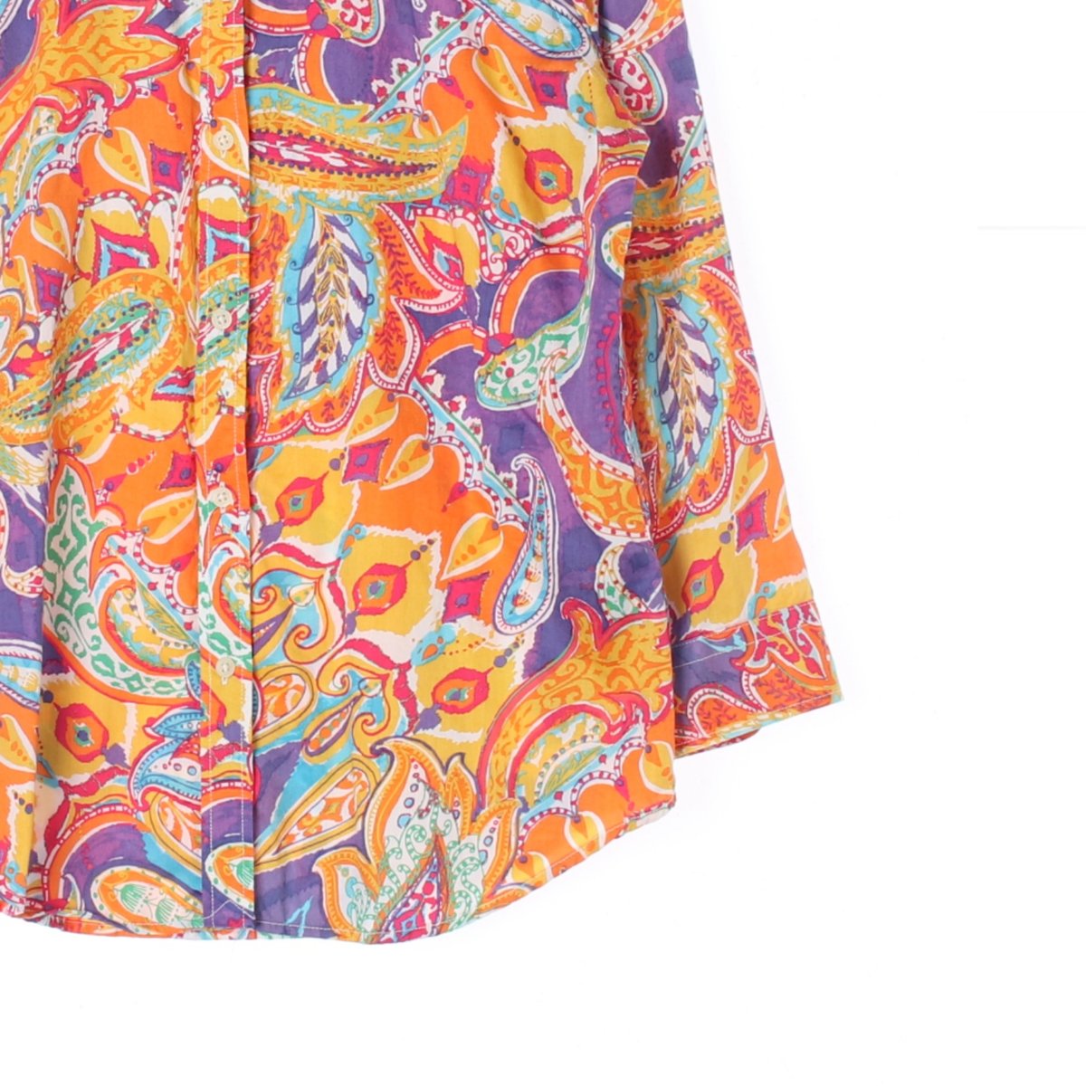 로렌 랄프 로렌 퍼플 에스닉 패턴 셔츠 이미지 3