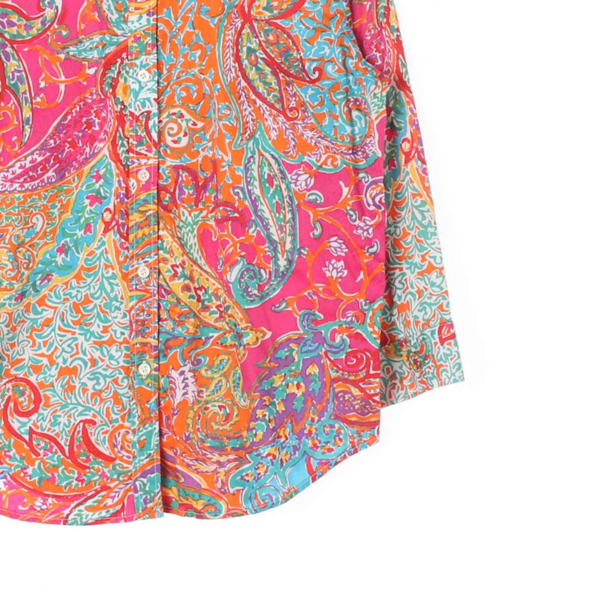 로렌 랄프 로렌 핫핑크 에스닉패턴 셔츠 이미지 3