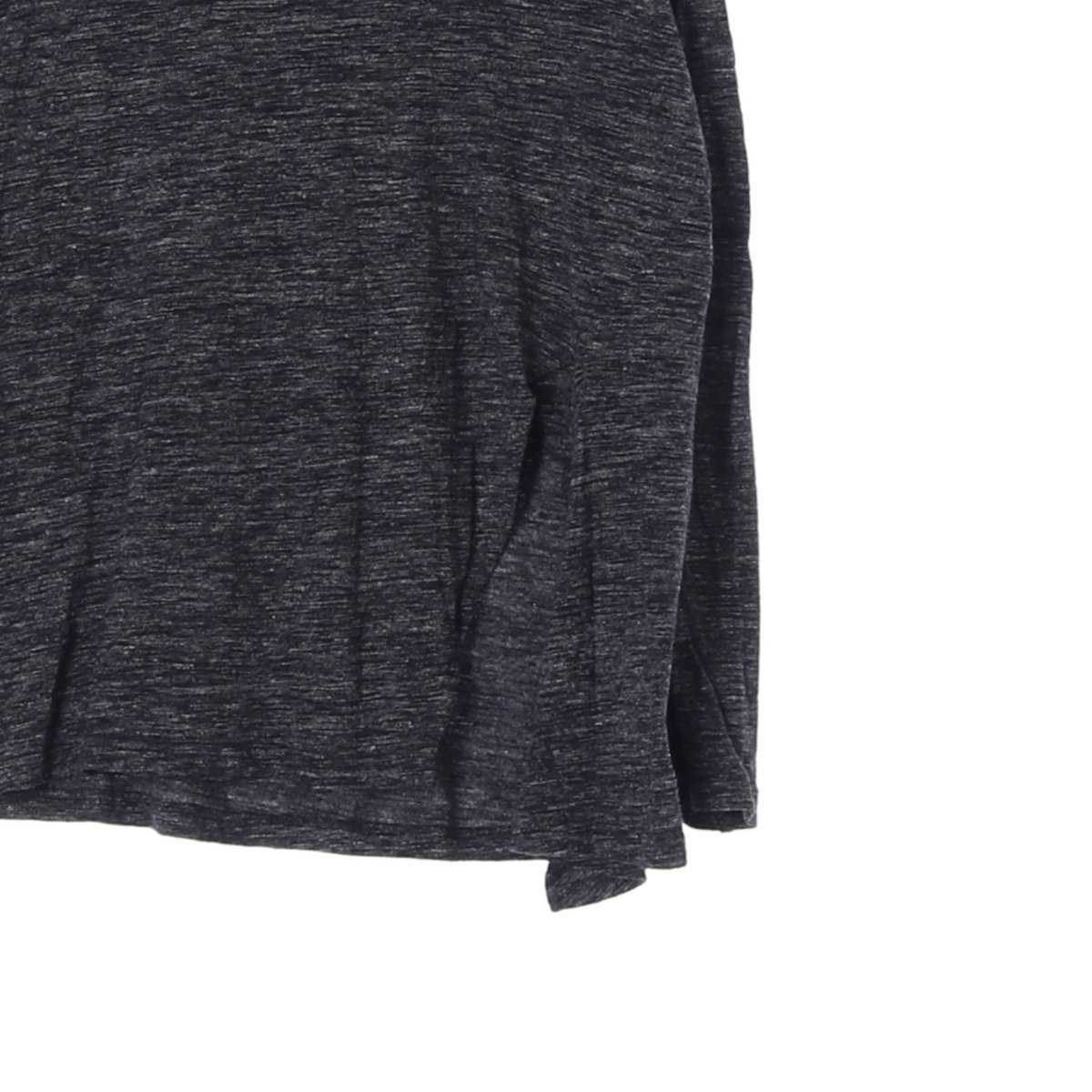 이자벨마랑 린넨/울 차콜 긴팔 라운드 티셔츠 이미지 3