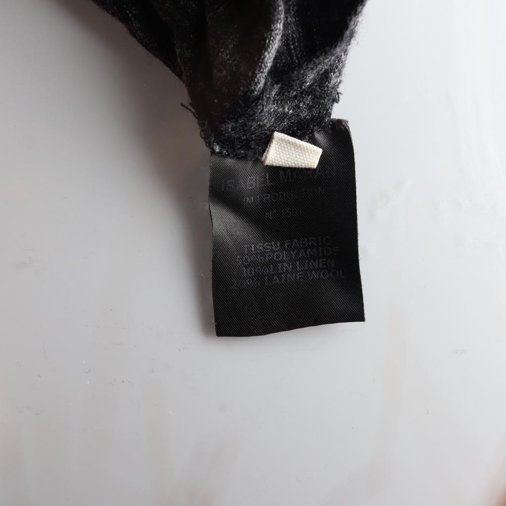 이자벨마랑 린넨/울 차콜 긴팔 라운드 티셔츠 이미지 6