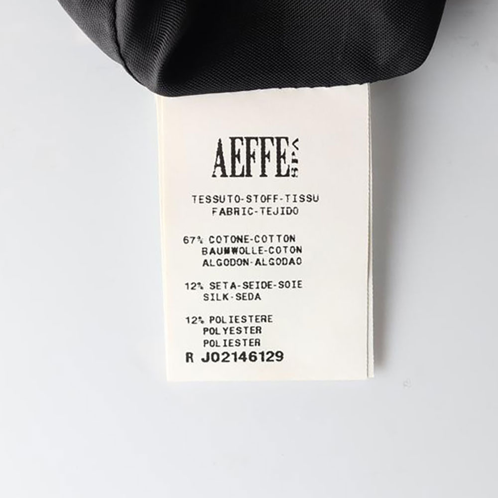 모스키노 골드 스터드 스타일 실크 반팔 블라우스 이미지 6