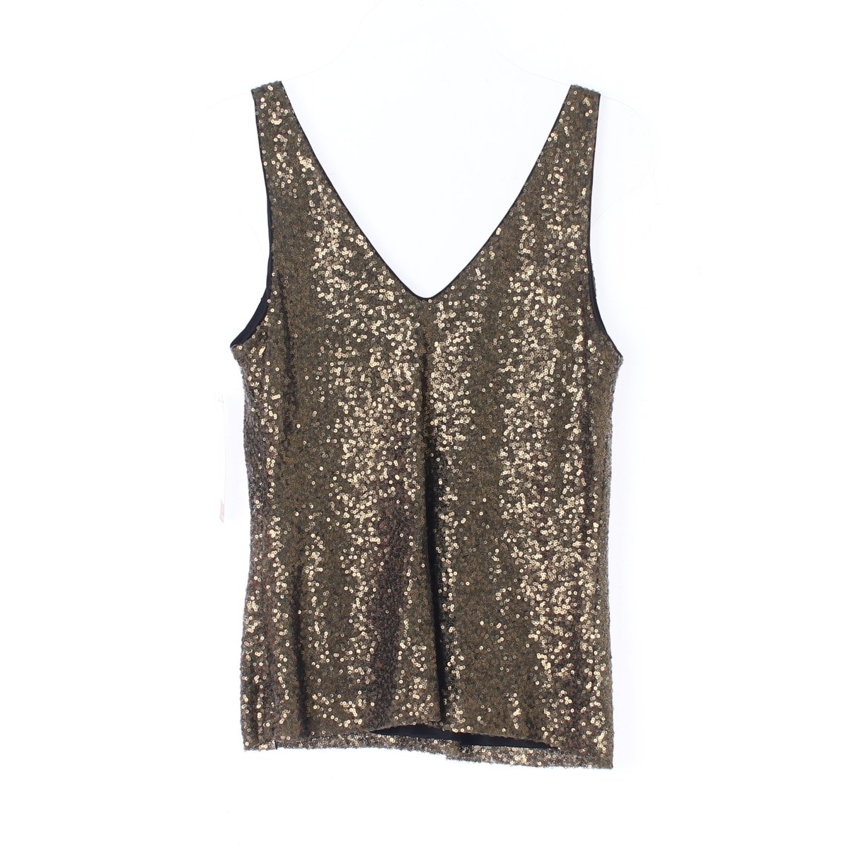 로렌 랄프 로렌 골드스팽글 민소매 블라우스 이미지 4