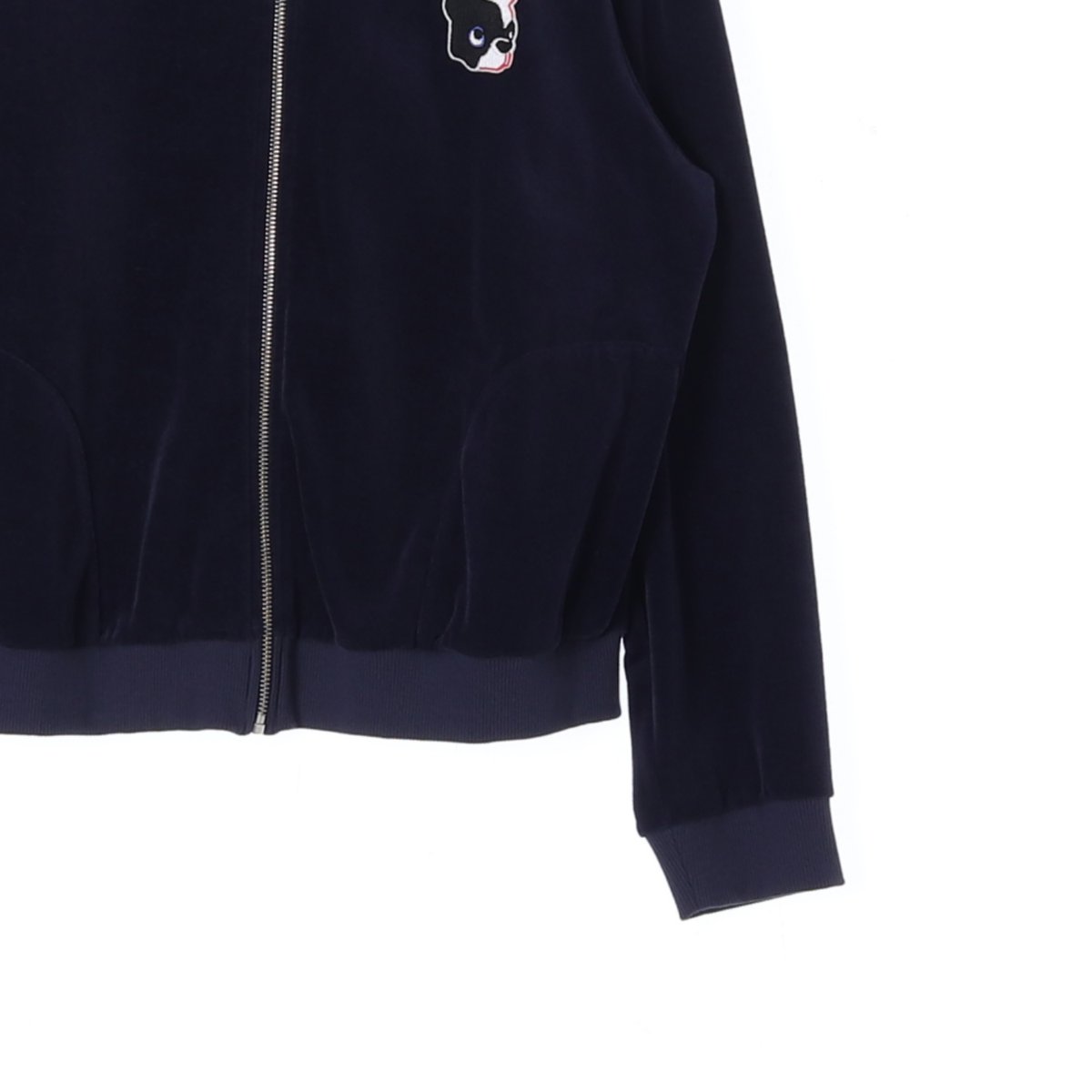 에뜨르 세실 네이비 코튼 블루종 점퍼 이미지 3