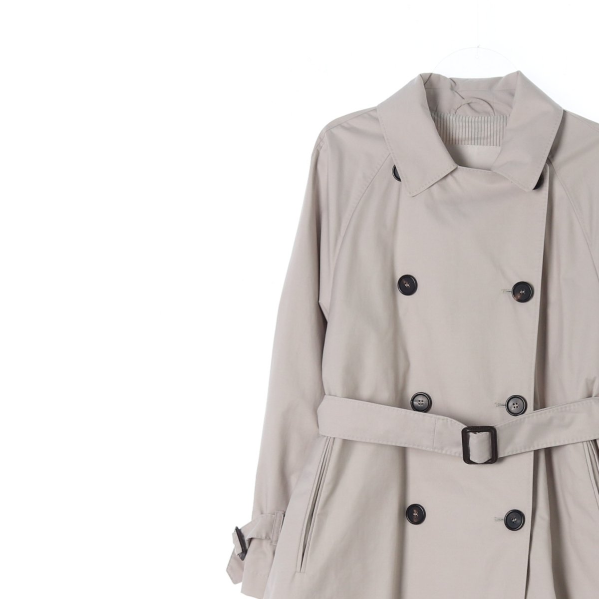 막스마라 아이보리 트렌치코트 이미지 2