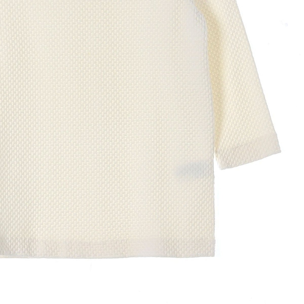코스 아이보리 짜임 7부 라운드 티셔츠 이미지 3