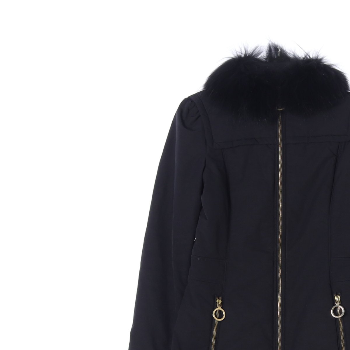 러브 모스키노 블랙 골드지퍼 야상 패딩 점퍼 이미지 2