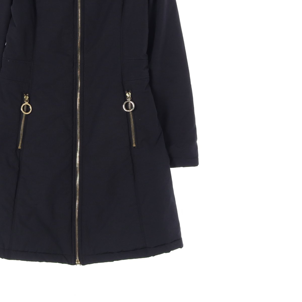 러브 모스키노 블랙 골드지퍼 야상 패딩 점퍼 이미지 3