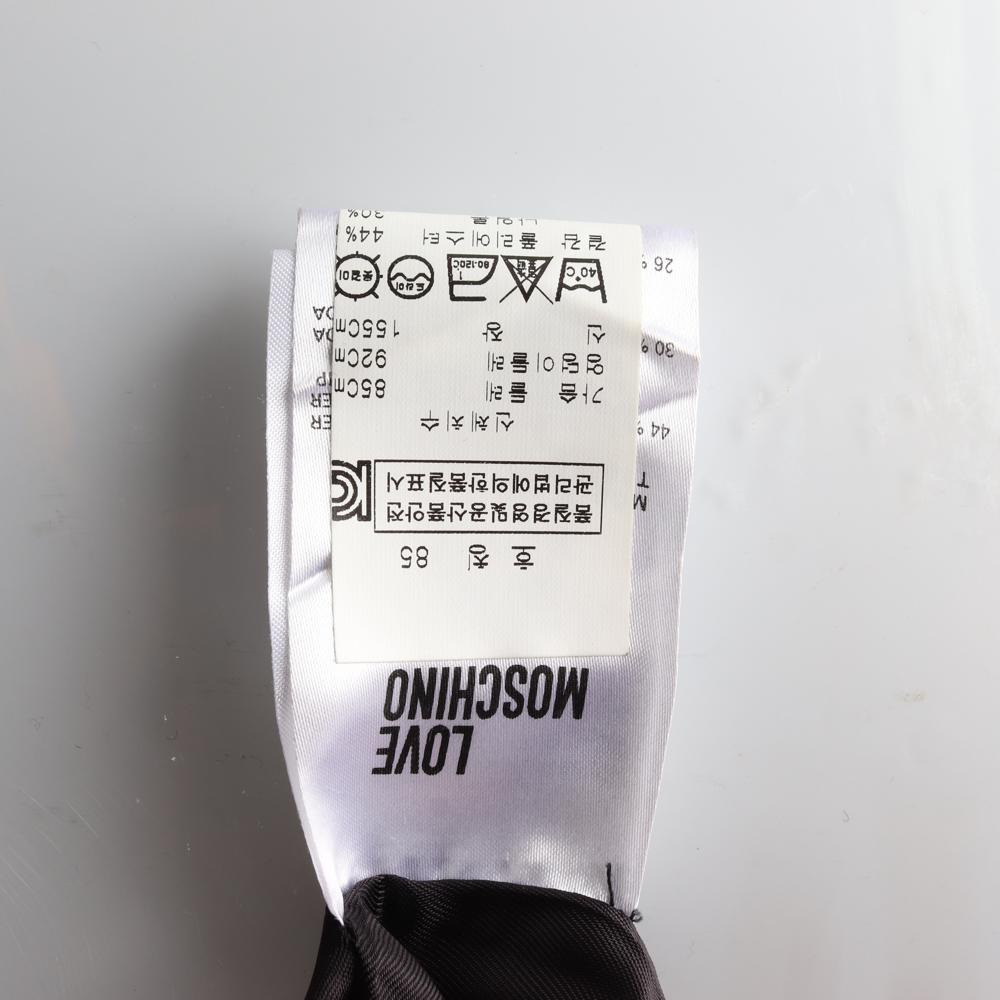 러브 모스키노 블랙 골드지퍼 야상 패딩 점퍼 이미지 7