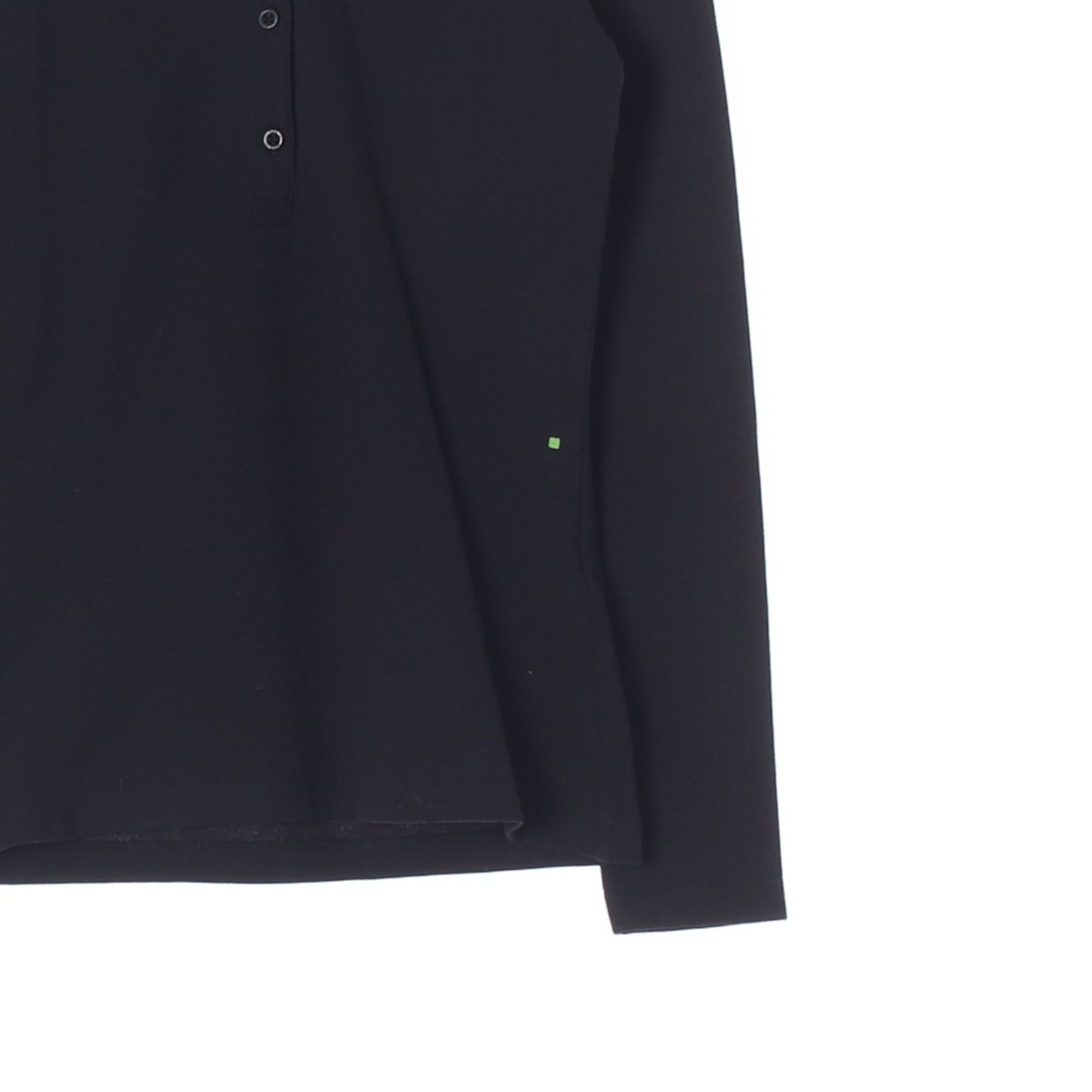 휴고 보스 블랙 긴팔 폴로 티셔츠 이미지 3