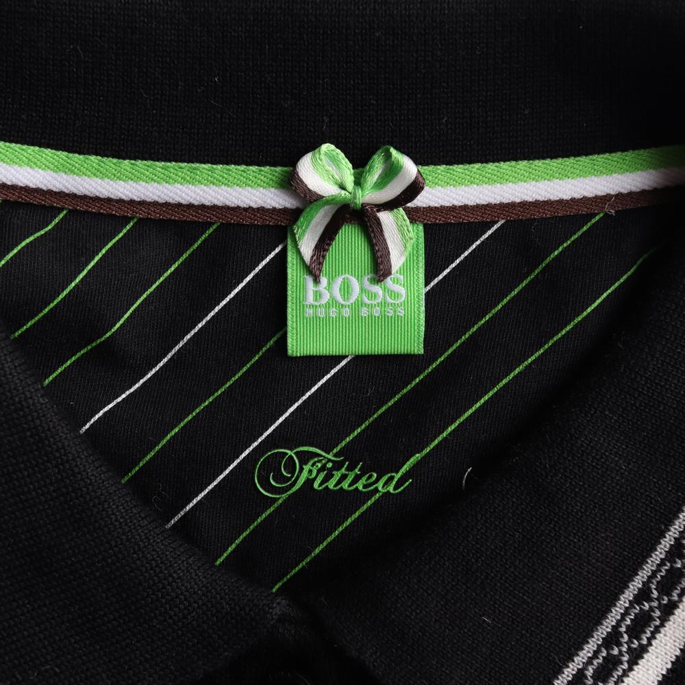 휴고 보스 블랙 긴팔 폴로 티셔츠 이미지 5