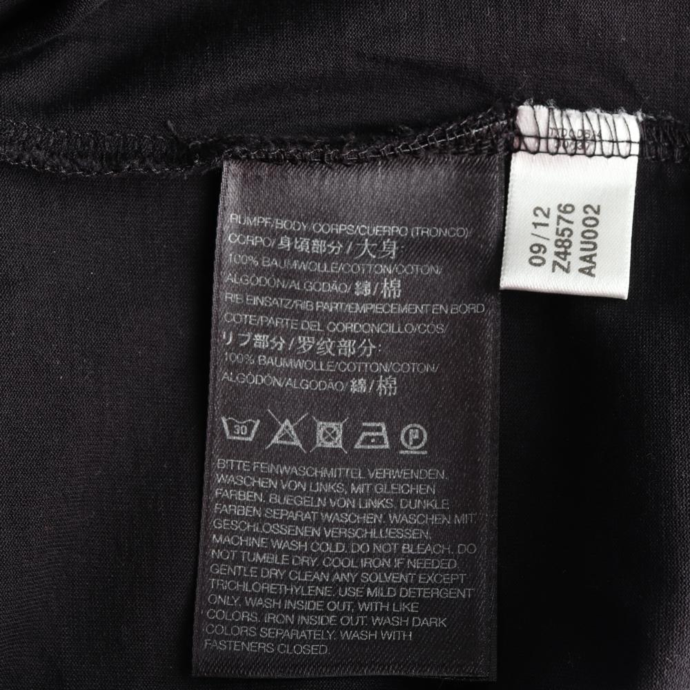 Y-3요지야마모트 블랙 반팔 라운드 티셔츠 이미지 6