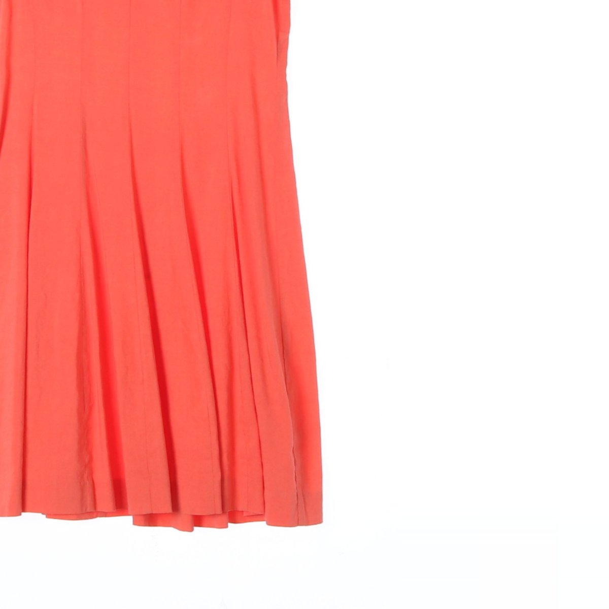 띠어리 린넨62% 민소매 플레어 미니 드레스 이미지 3