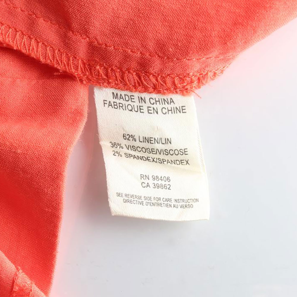 띠어리 린넨62% 민소매 플레어 미니 드레스 이미지 6