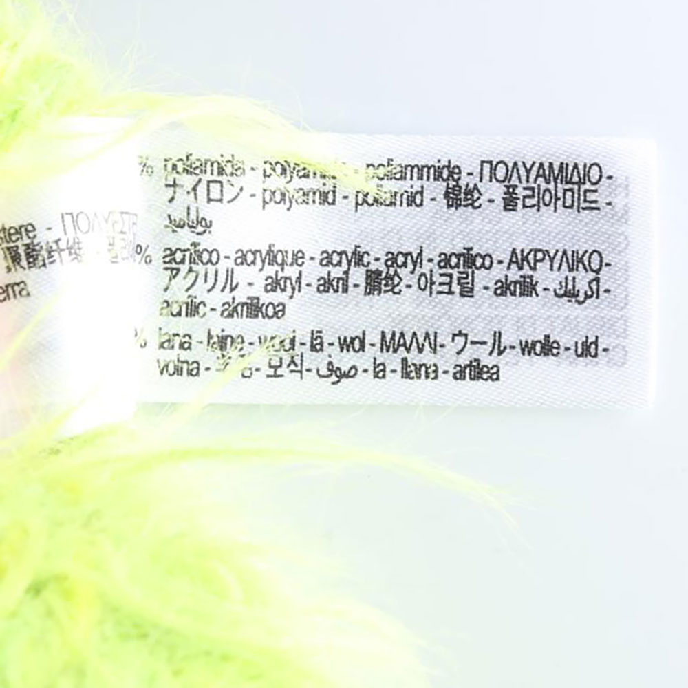 자라 그린옐로우 라운드 헤어리 니트 스웨터 이미지 6