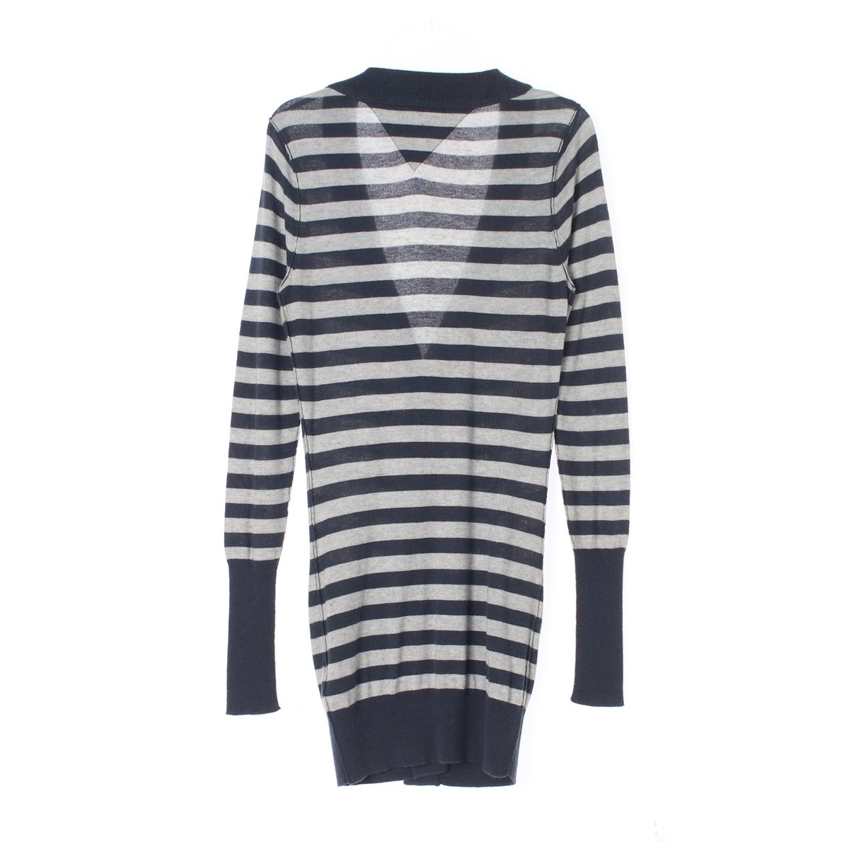 타미힐피거 스트라이프 브이넥 울 가디건 이미지 4